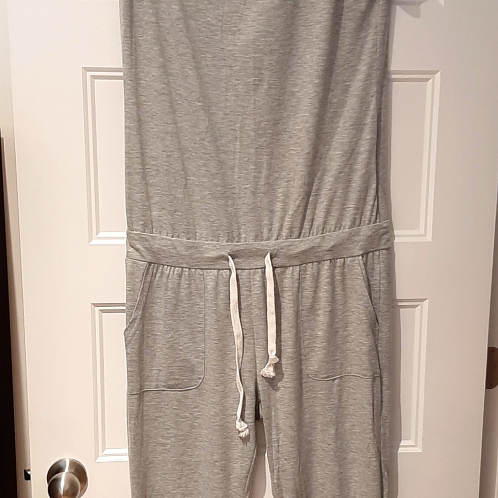 Gray romper